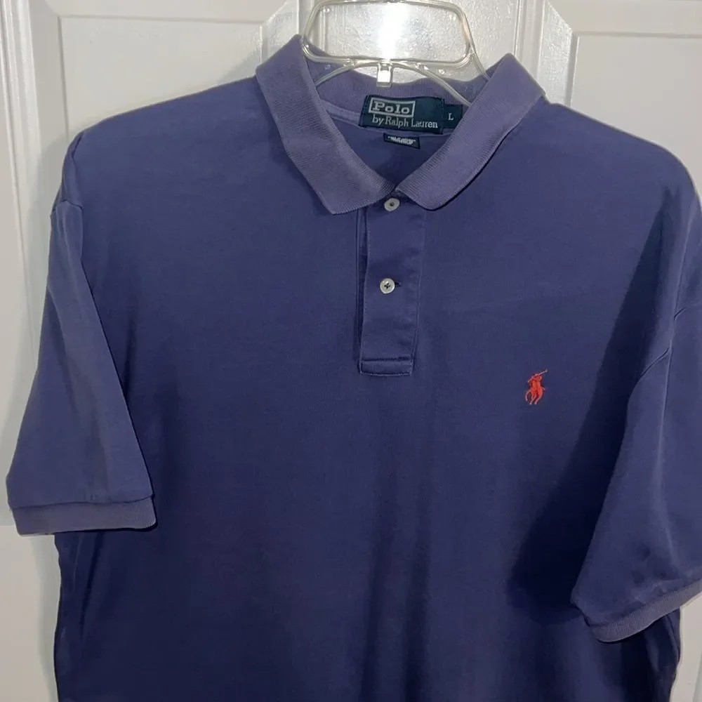 Polo Ralph Lauren shirt blue red